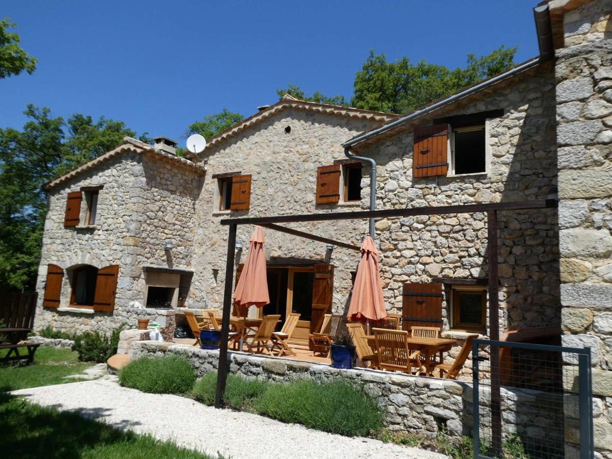 Font Nouvelle Maison De Charme Drome Provencale, 6 Ou 10 Personnes Avec Piscine Plaisians Exterior foto