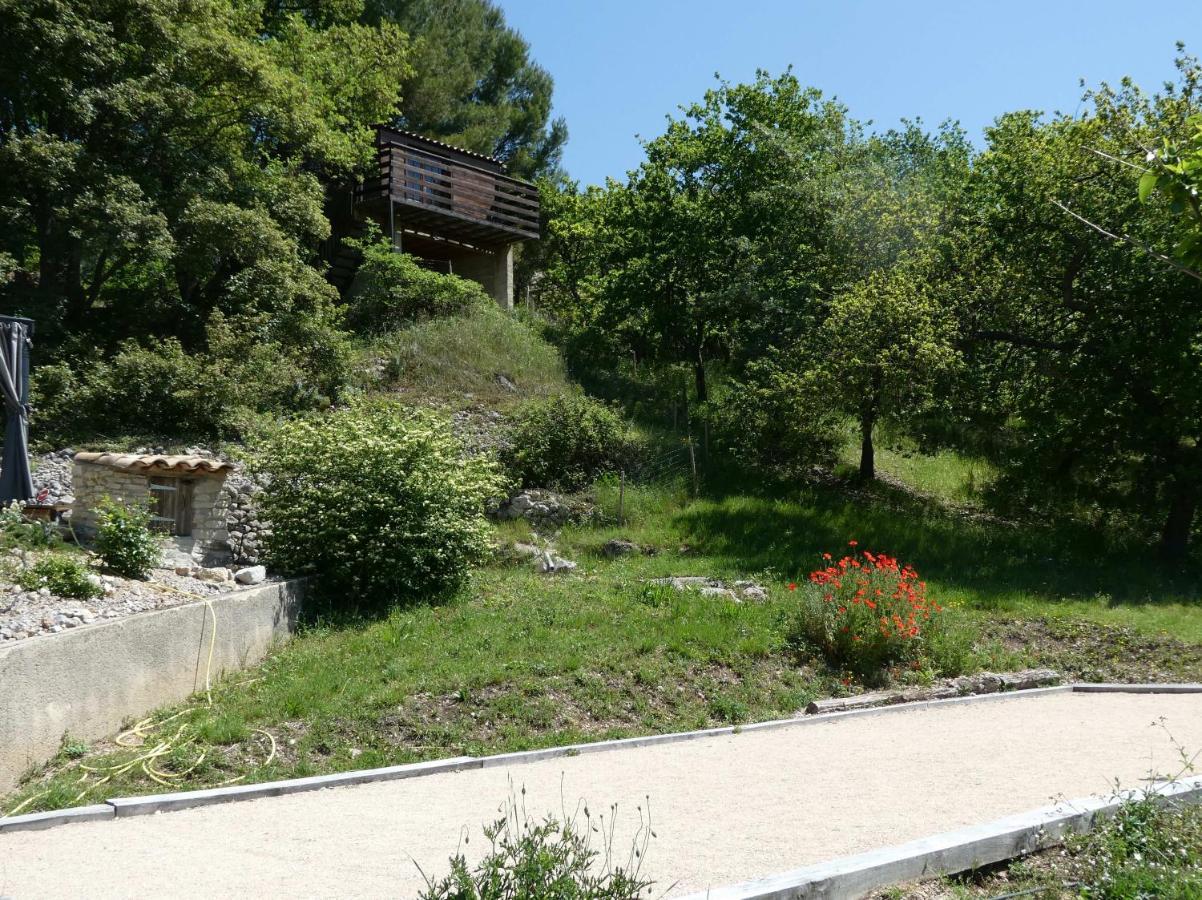 Font Nouvelle Maison De Charme Drome Provencale, 6 Ou 10 Personnes Avec Piscine Plaisians Exterior foto