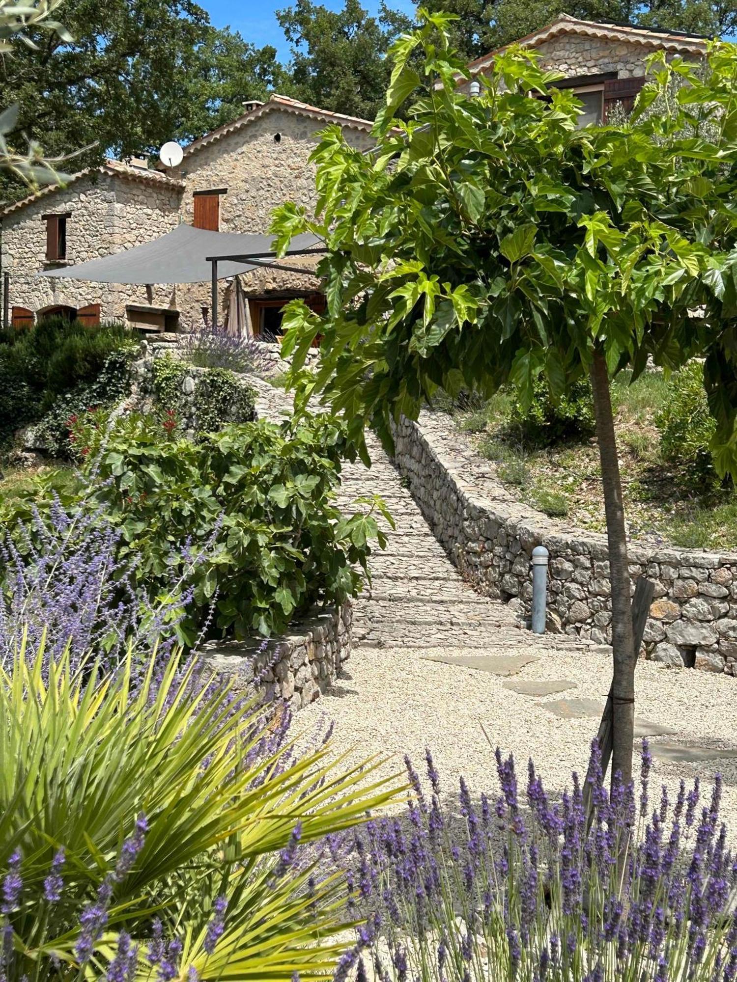 Font Nouvelle Maison De Charme Drome Provencale, 6 Ou 10 Personnes Avec Piscine Plaisians Exterior foto