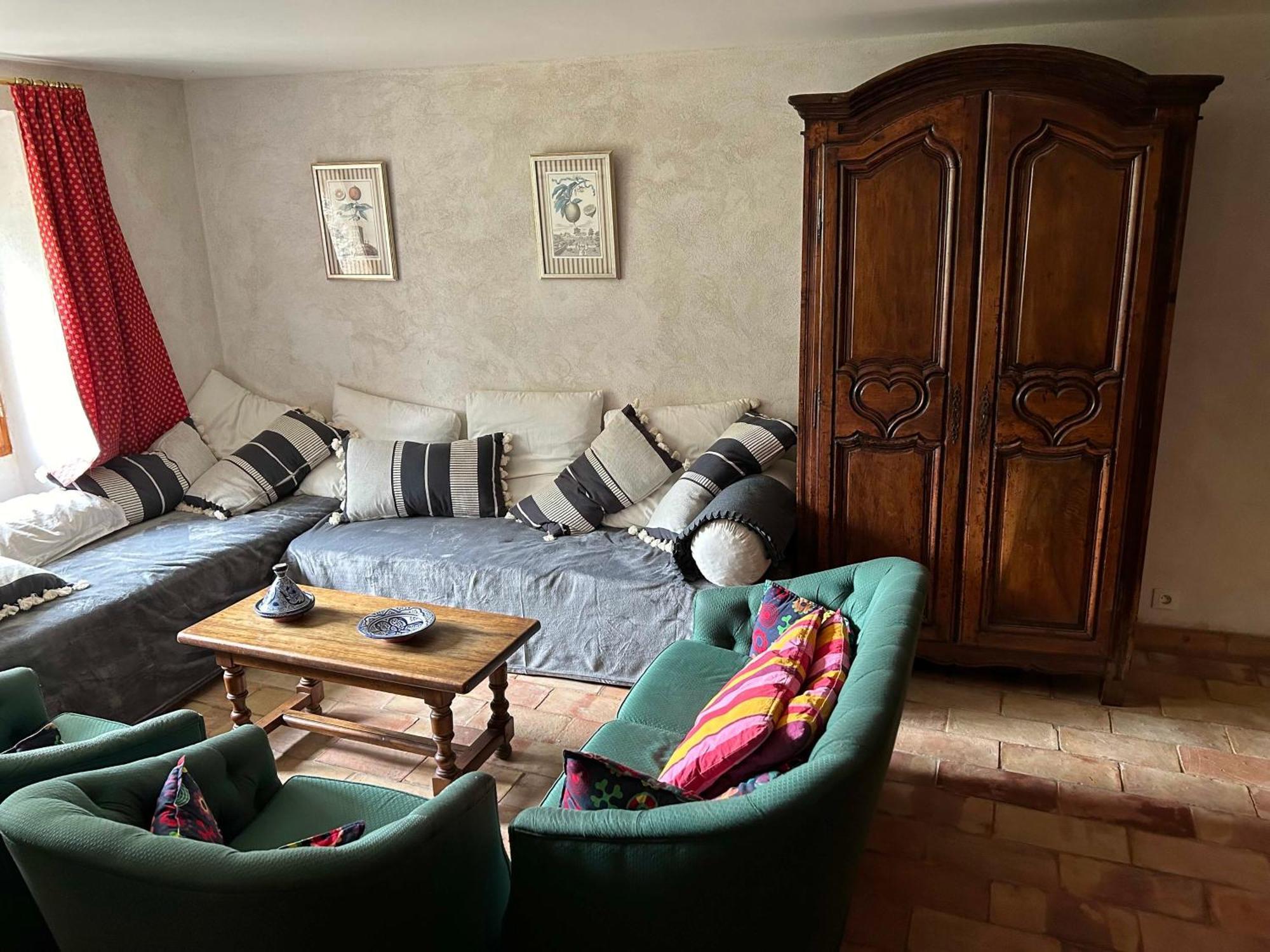 Font Nouvelle Maison De Charme Drome Provencale, 6 Ou 10 Personnes Avec Piscine Plaisians Exterior foto